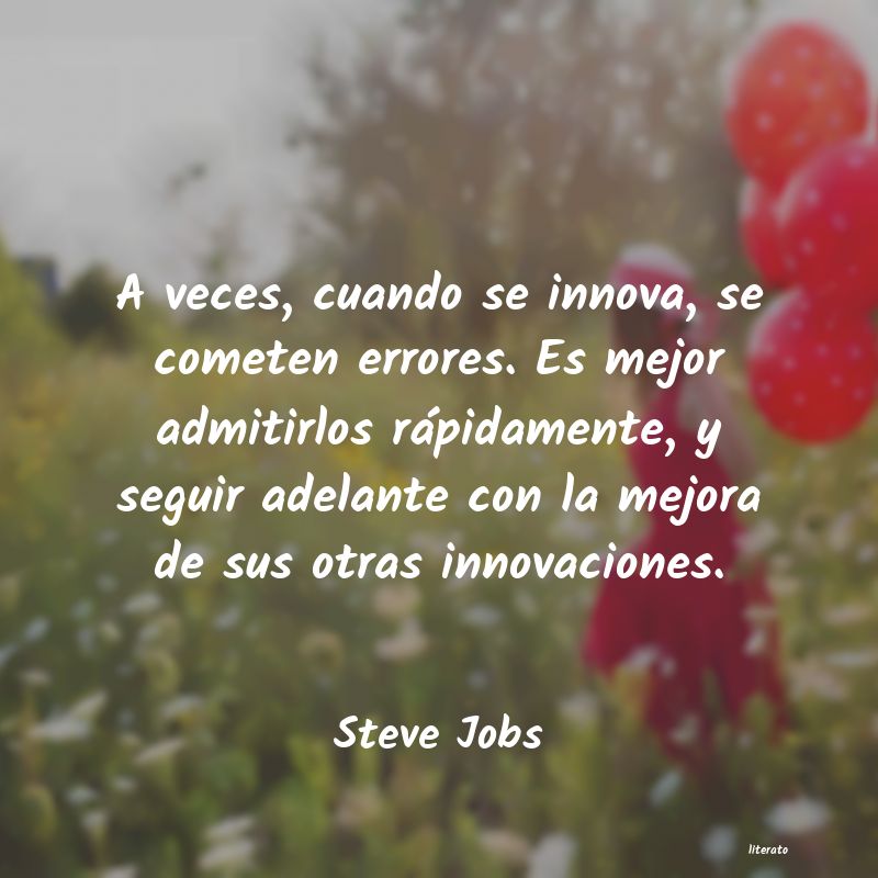 frases de Steve Jobs