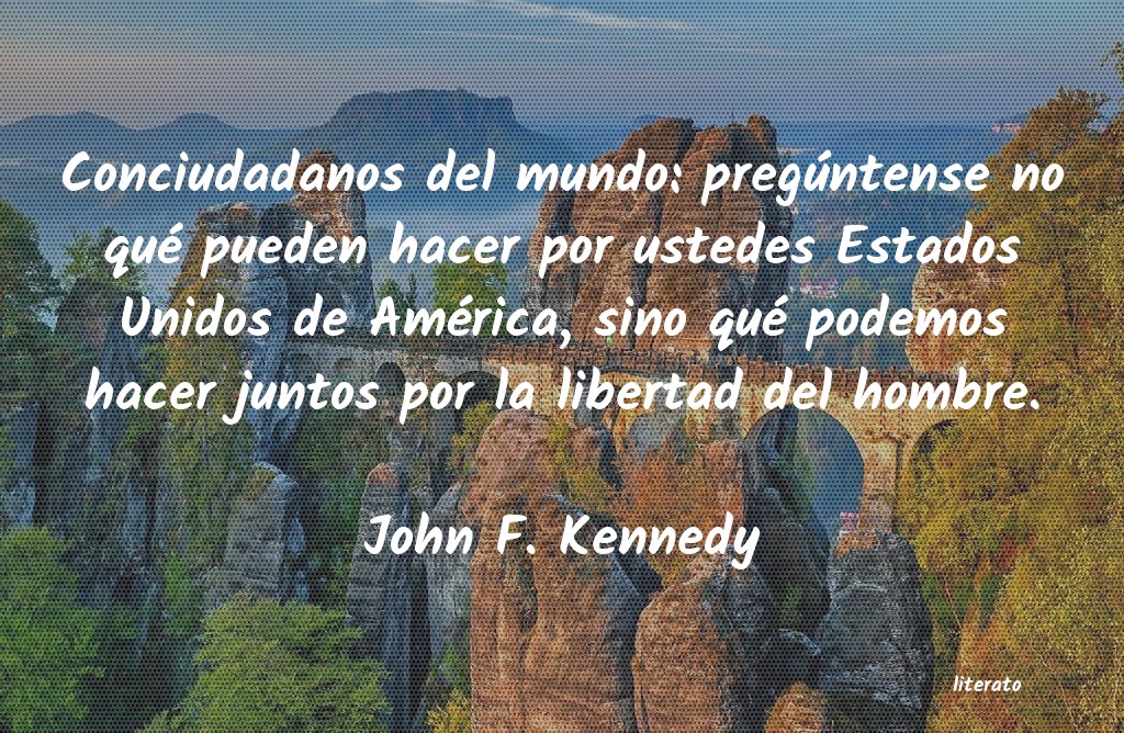 Frases de John F. Kennedy