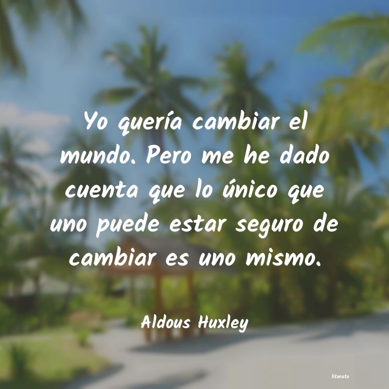 frases de Aldous Huxley