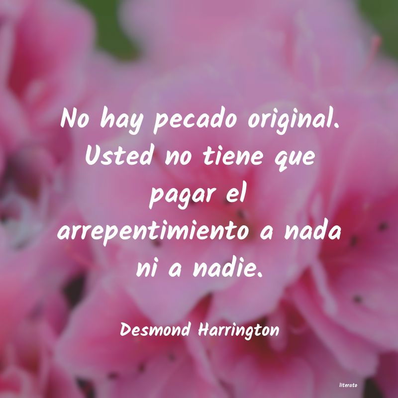 frases de Desmond Harrington
