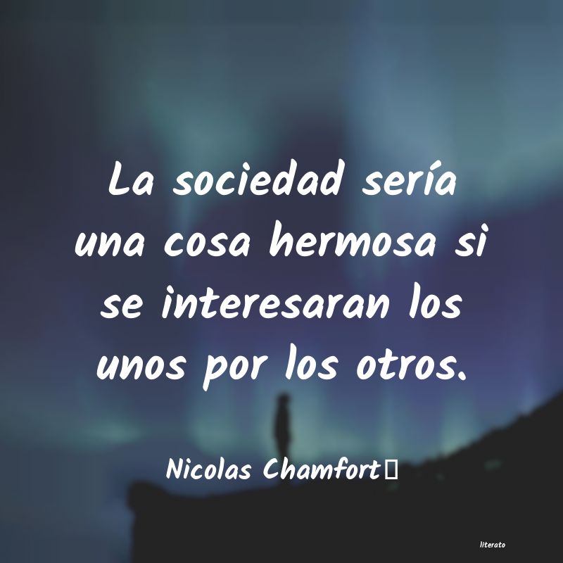 frases de Nicolas Chamfort