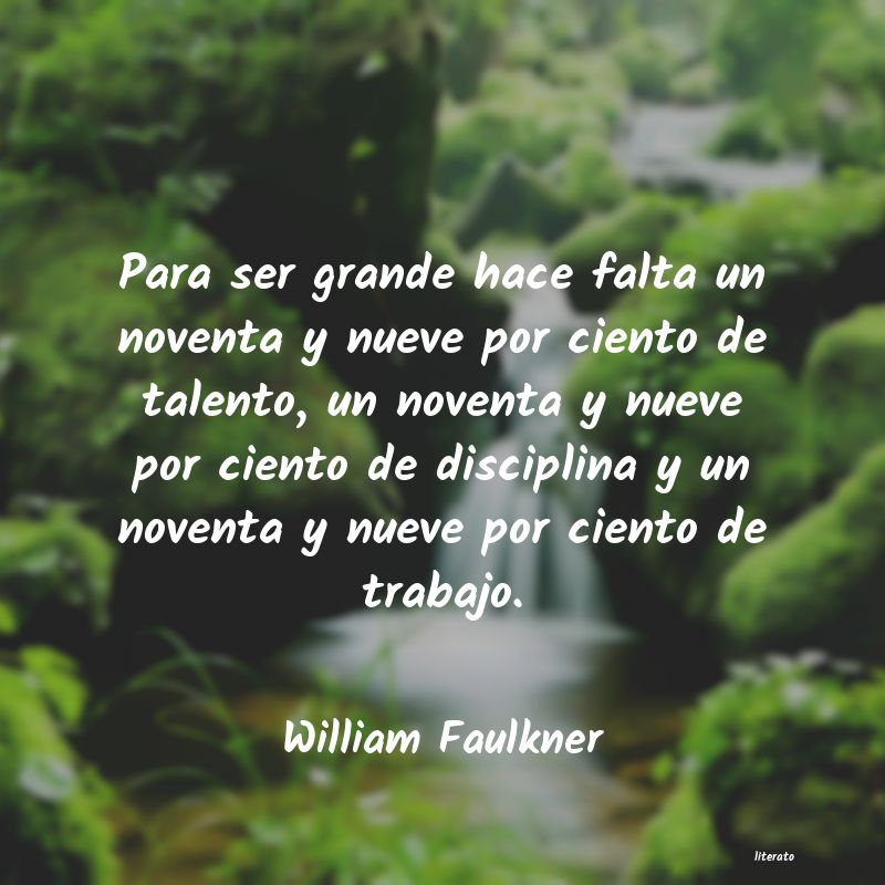 frases de William Faulkner