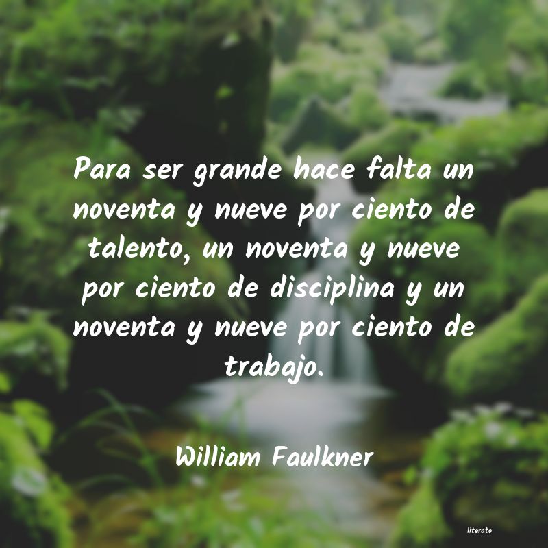 Frases de William Faulkner