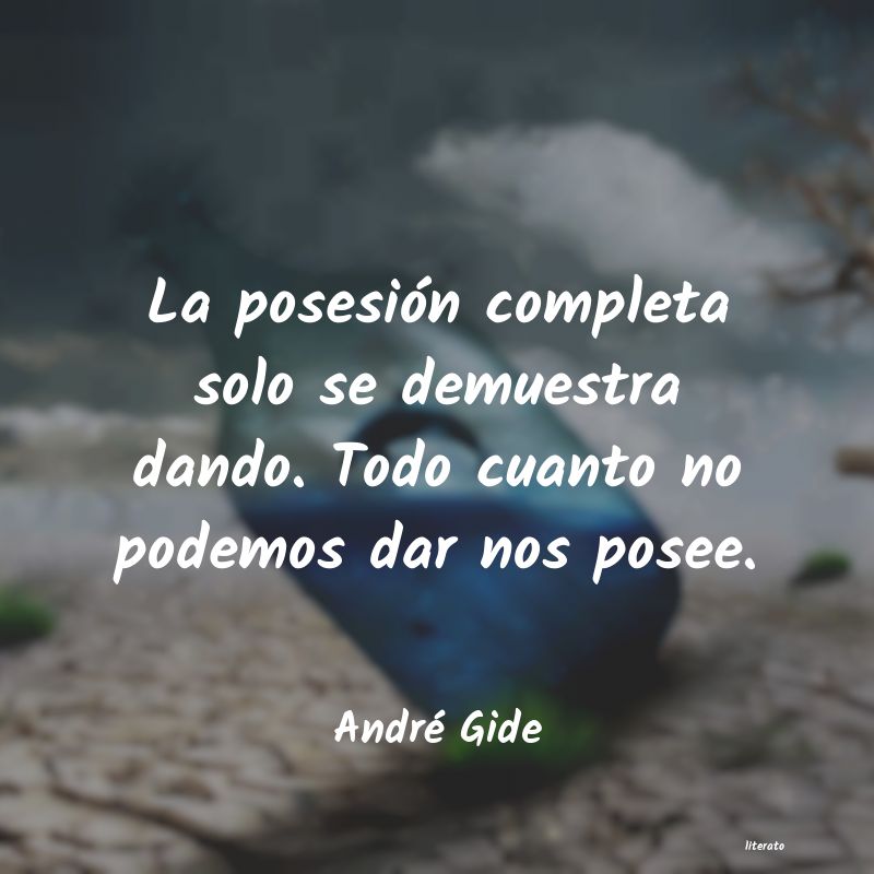frases de André Gide