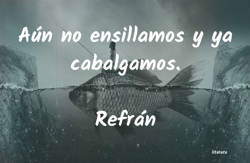 Frases de Refrán