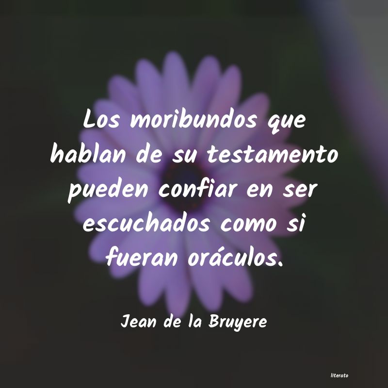 frases de Jean de la Bruyere