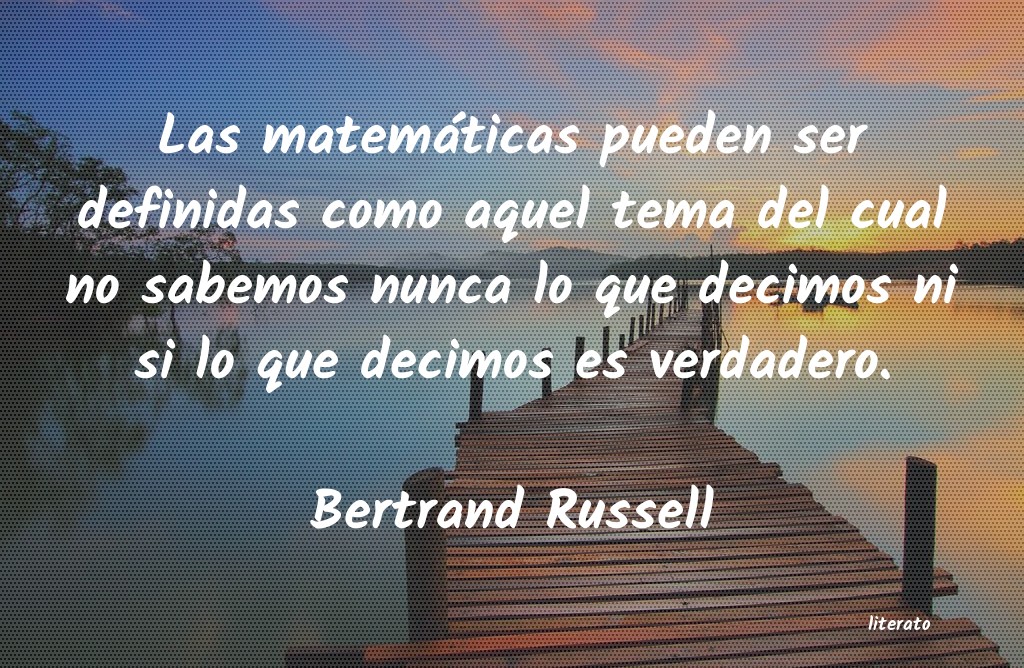 Frases de Bertrand Russell