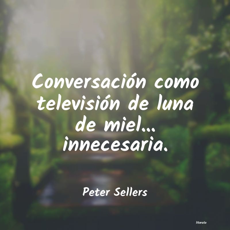 frases de Peter Sellers