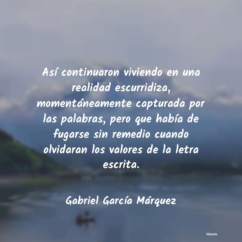 Frases de Gabriel García Márquez