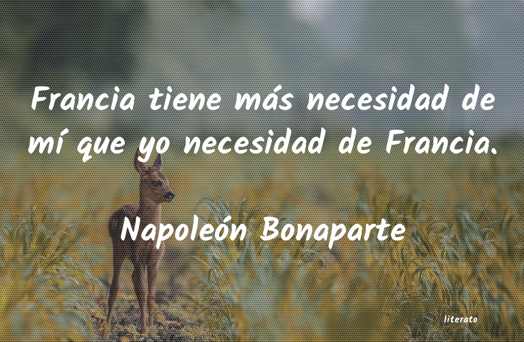 frases de Napoleón Bonaparte