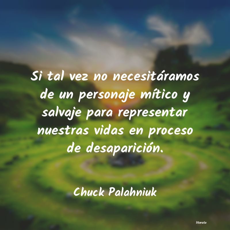 frases de Chuck Palahniuk