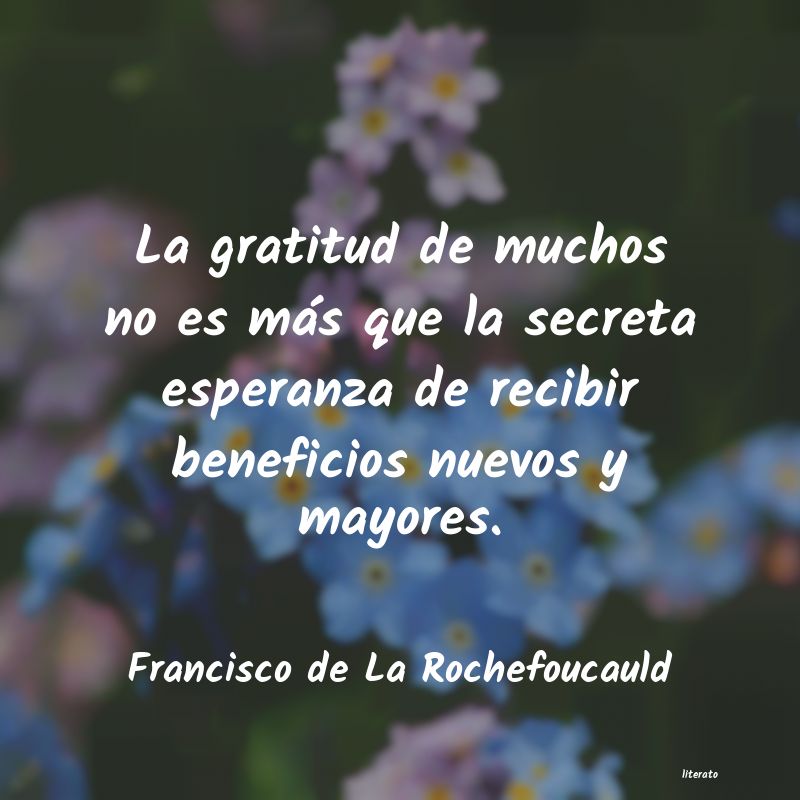 Frases de Francisco de La Rochefoucauld