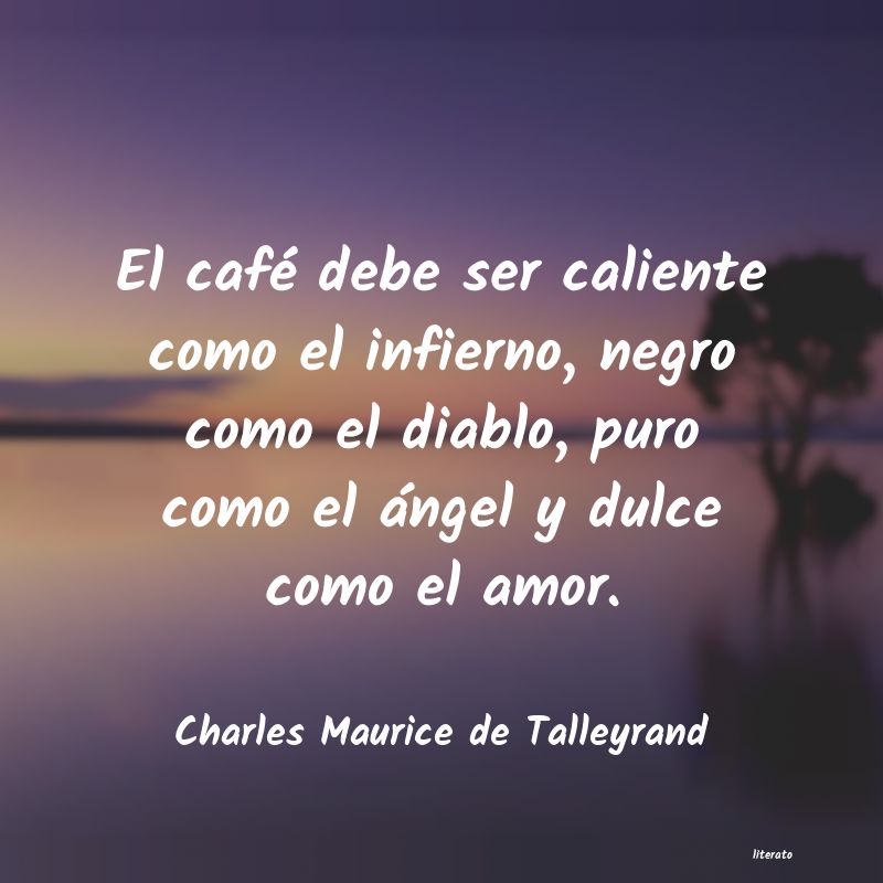 Frases de Charles Maurice de Talleyrand
