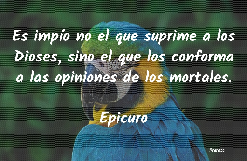 frases de Epicuro