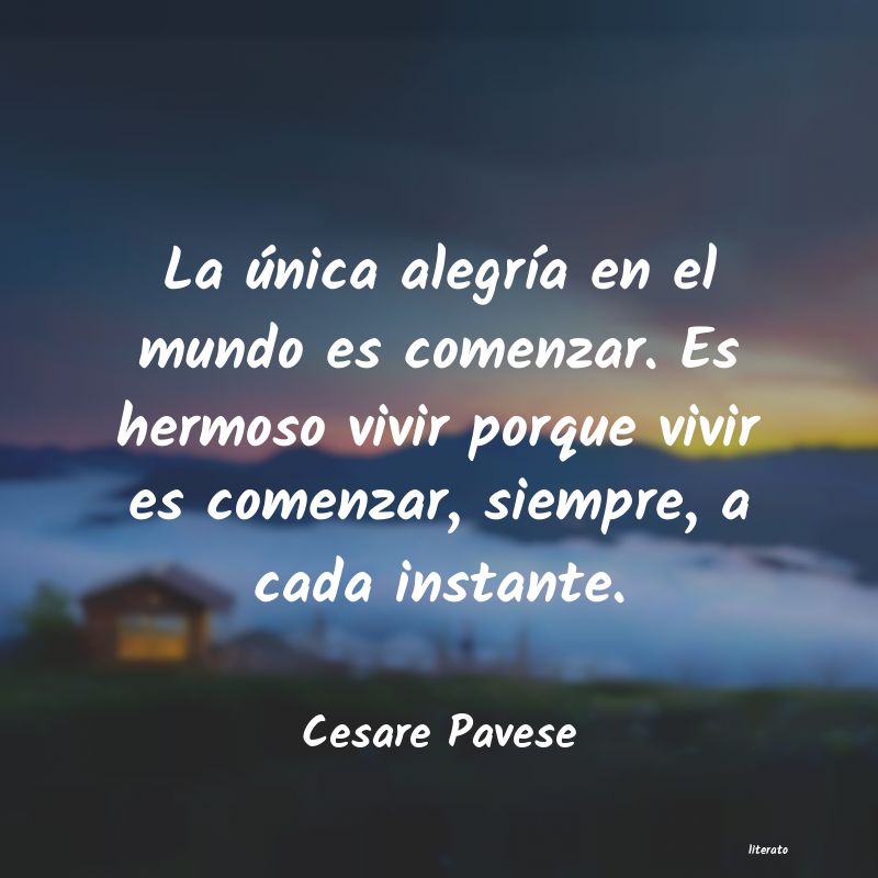 Frases de Cesare Pavese