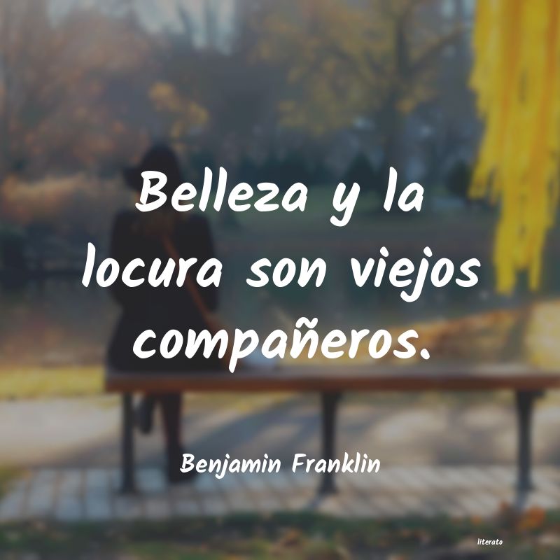 frases de Benjamin Franklin
