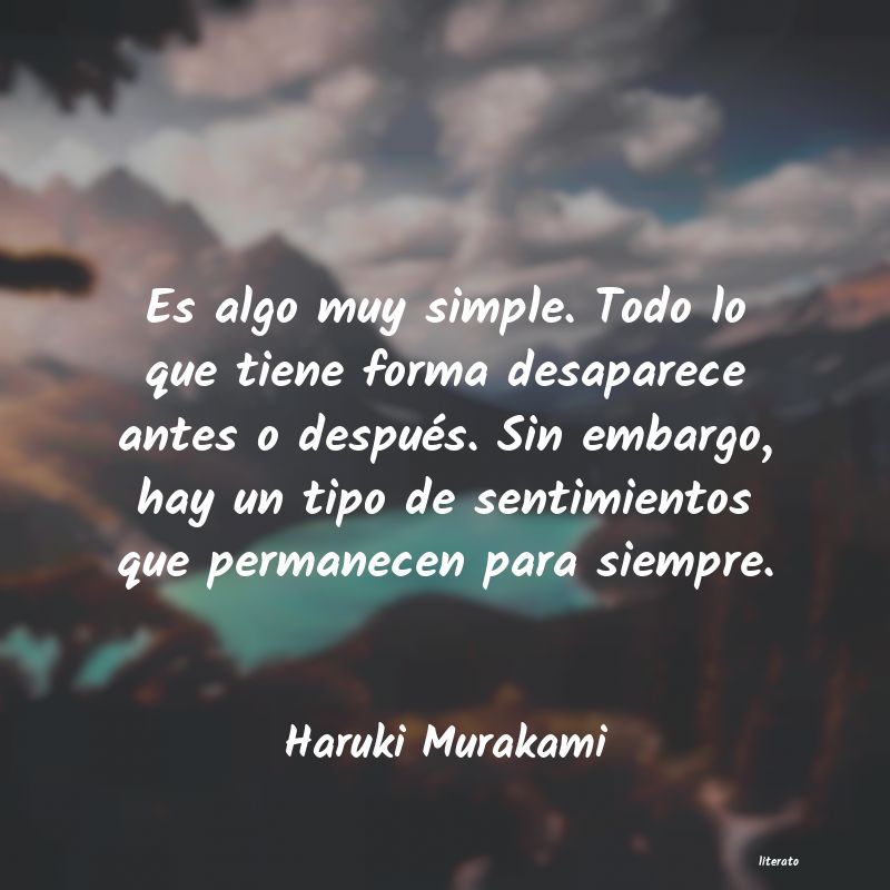 frases de Haruki Murakami