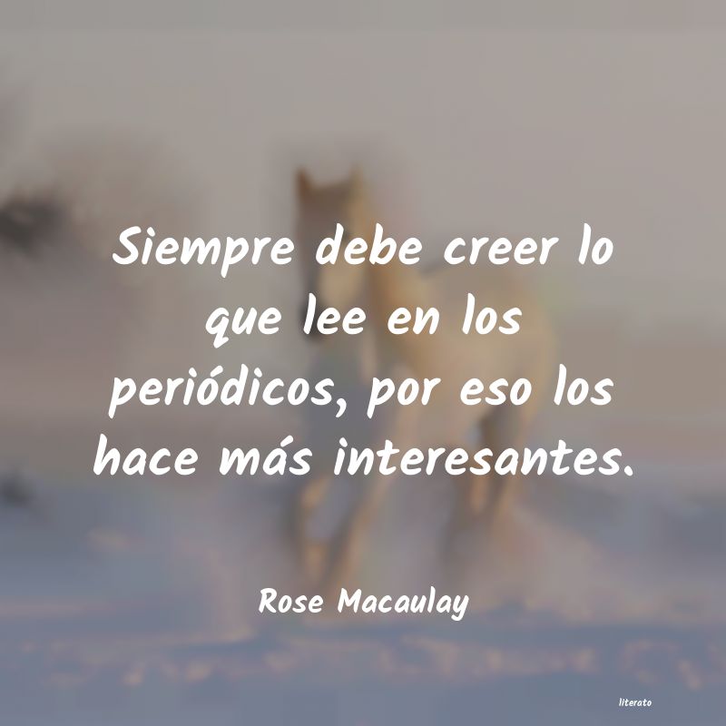 Frases de Rose Macaulay