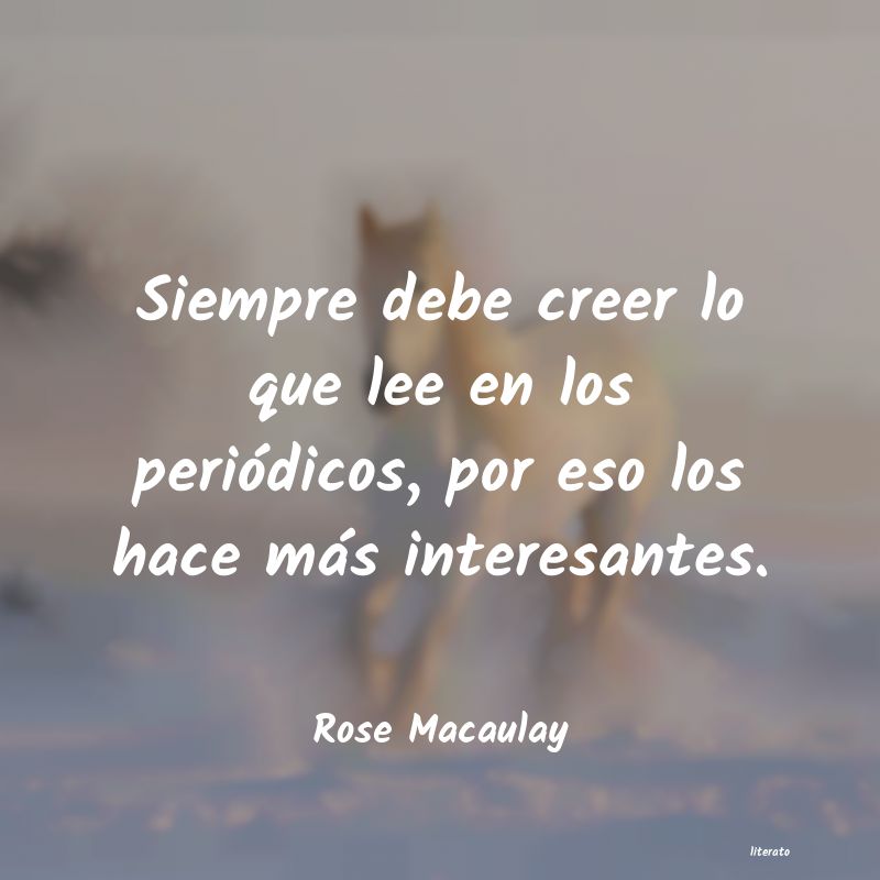 frases de Rose Macaulay