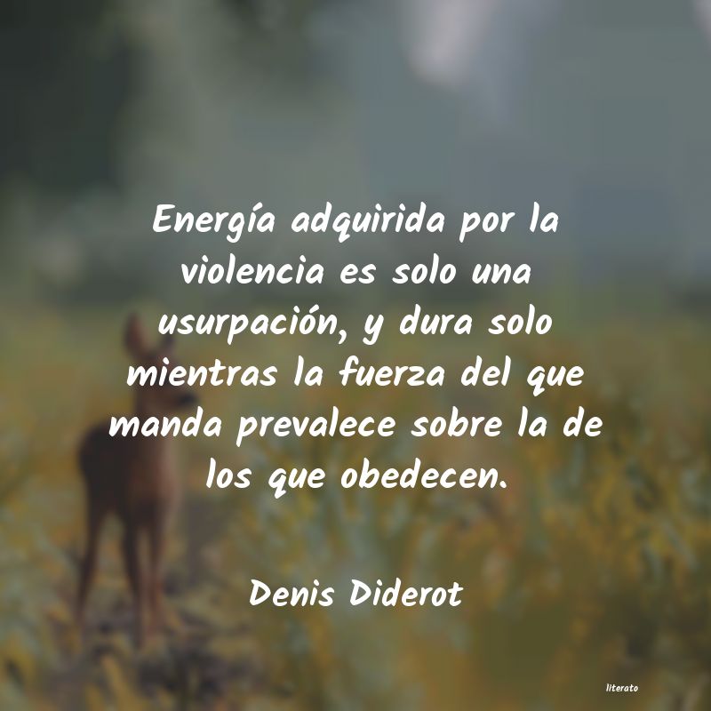 Frases de Denis Diderot