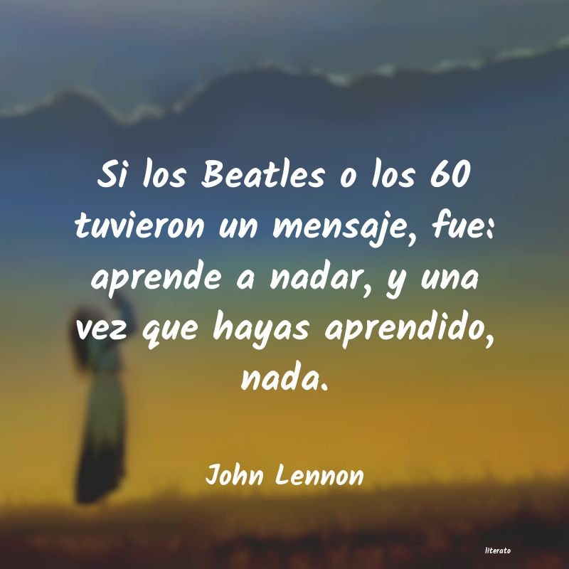 frases de John Lennon
