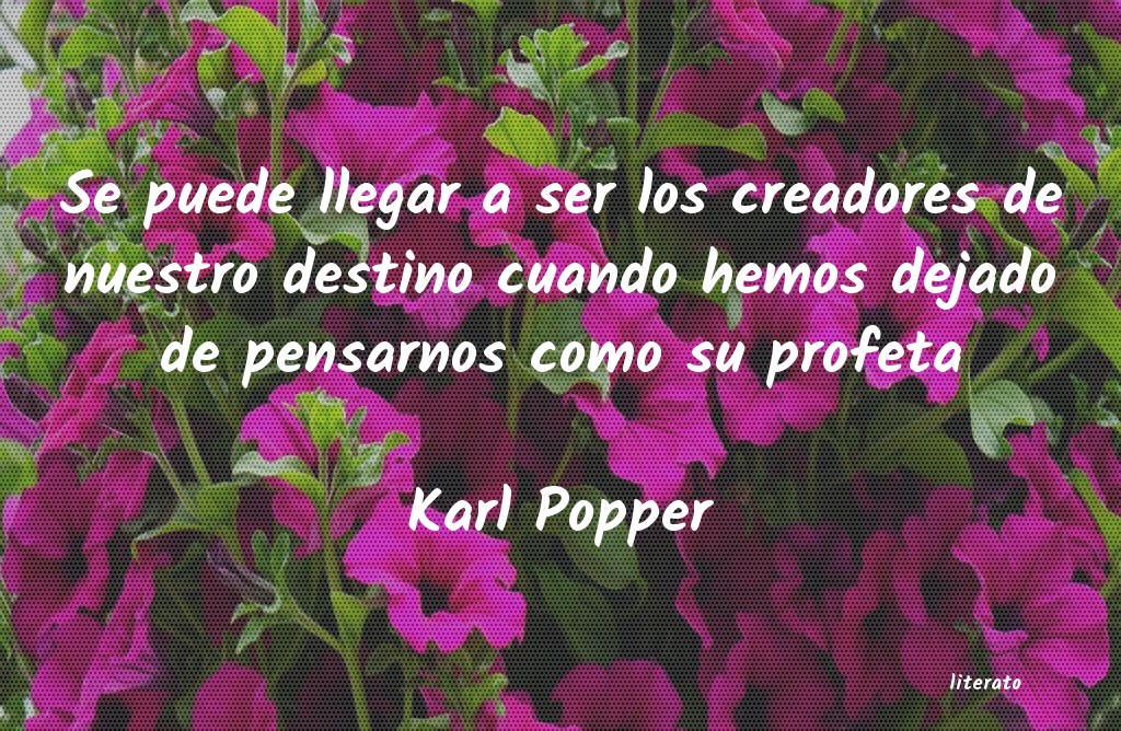 Frases de Karl Popper