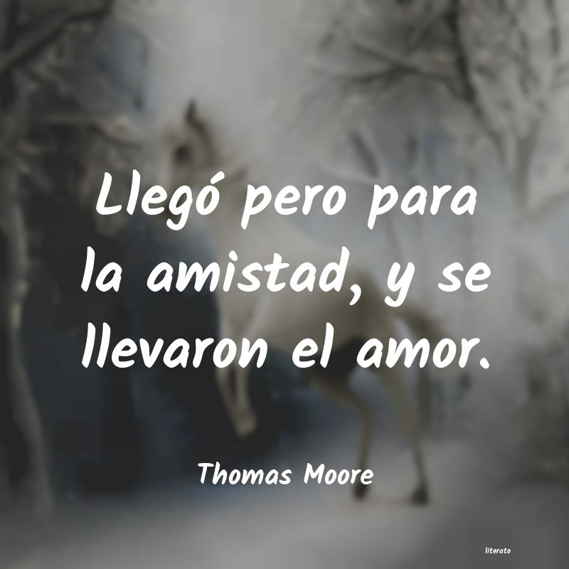 Frases de Thomas Moore