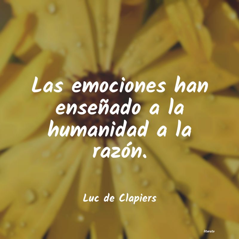 Frases de Luc de Clapiers