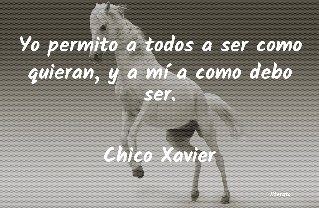 Frases de Chico Xavier