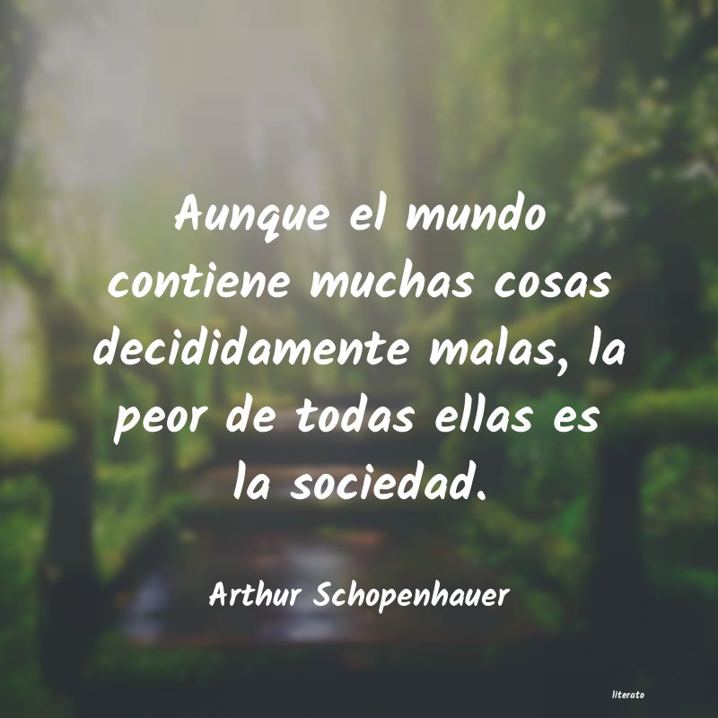 Frases de Arthur Schopenhauer