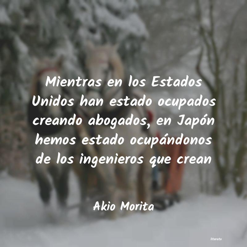 Frases de Akio Morita