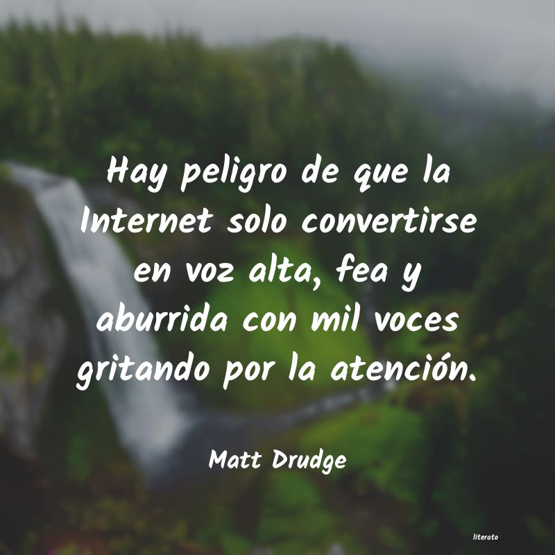 Frases de Matt Drudge