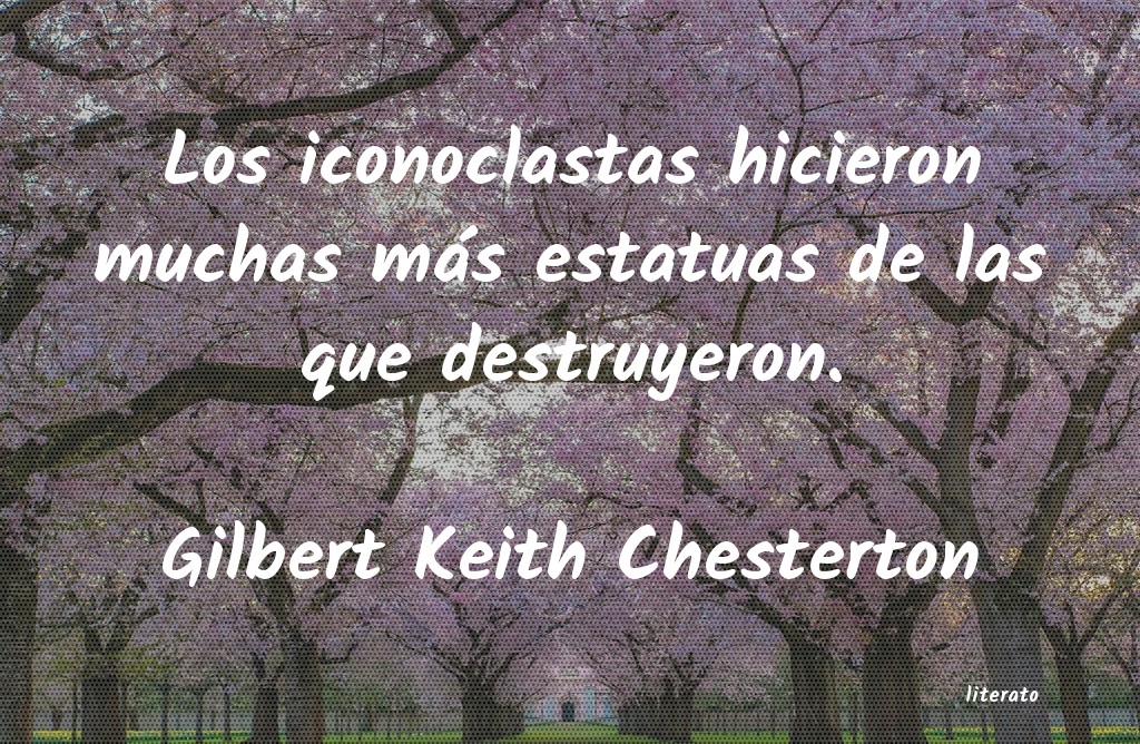 Frases de Gilbert Keith Chesterton