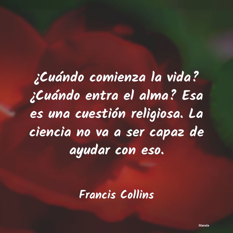 Frases de Francis Collins