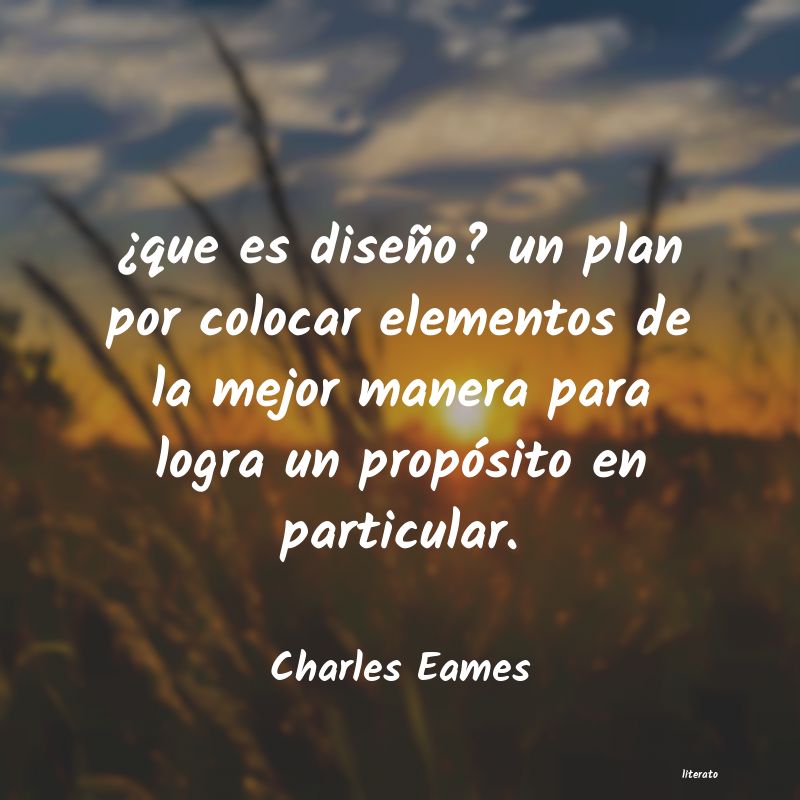 Frases de Charles Eames