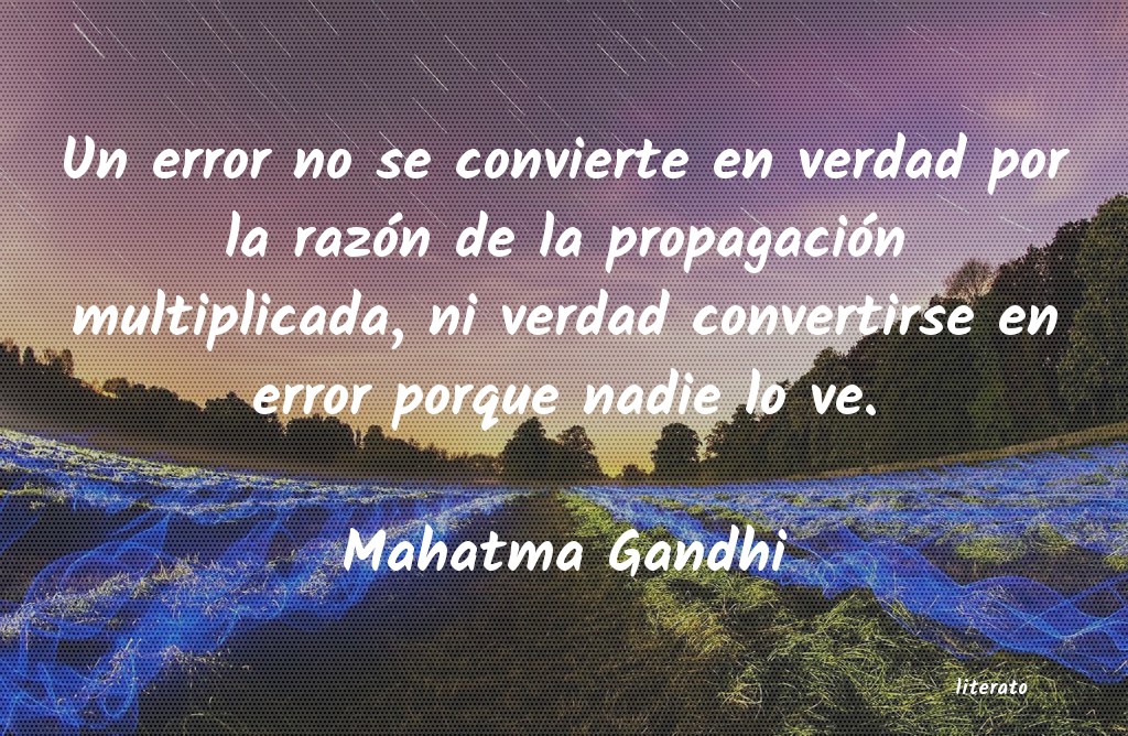 Frases de Mahatma Gandhi