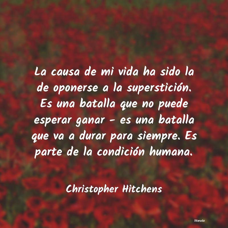 frases de Christopher Hitchens