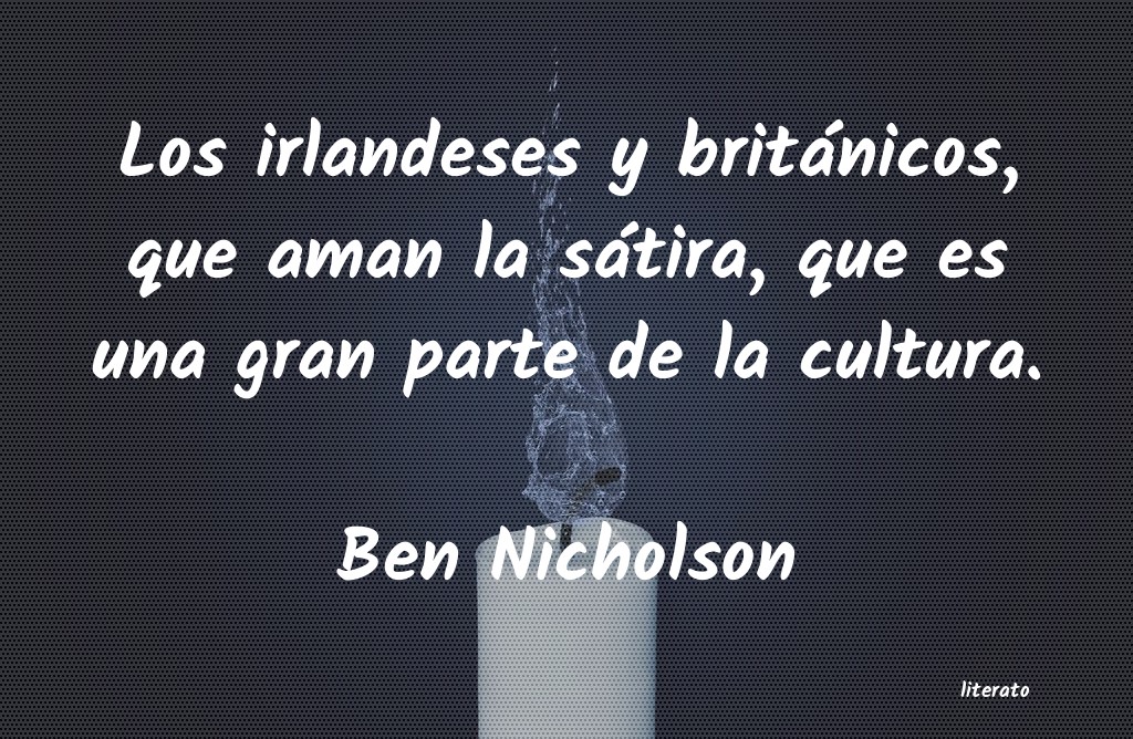 Frases de Ben Nicholson