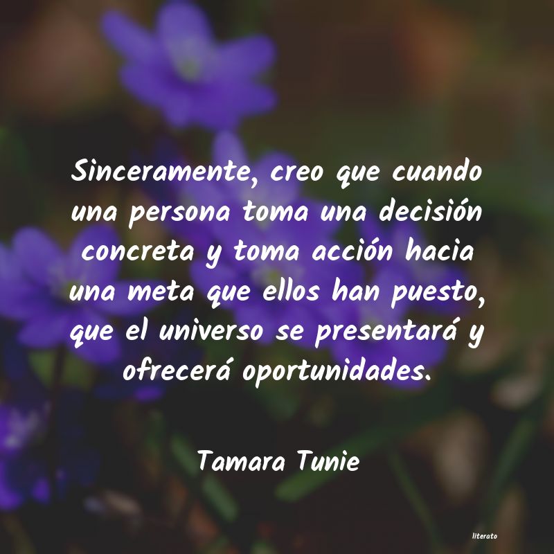 frases de Tamara Tunie