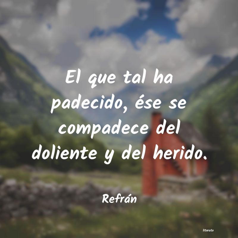 frases de Refrán