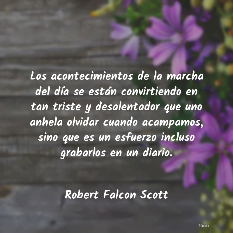 Frases de Robert Falcon Scott