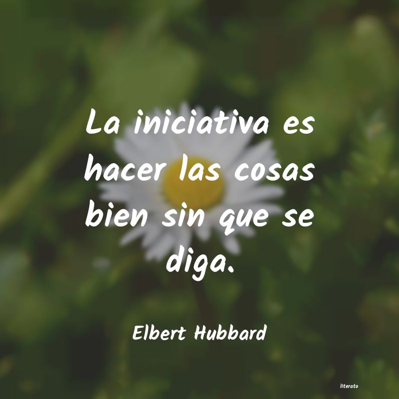 Frases de Elbert Hubbard