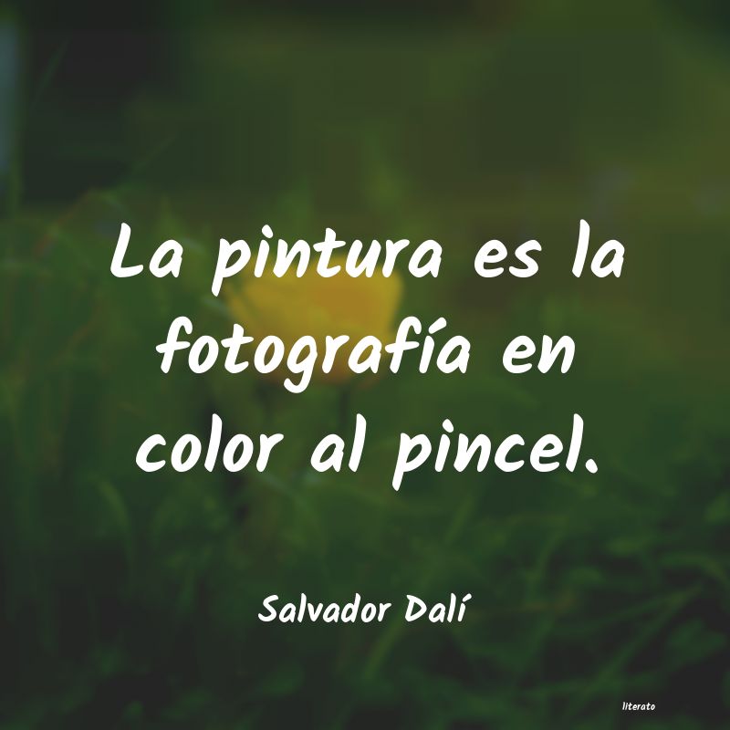 Frases de Salvador Dalí