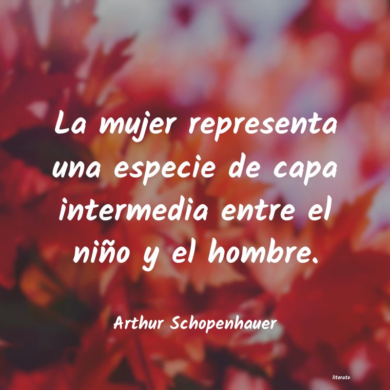 Frases de Arthur Schopenhauer