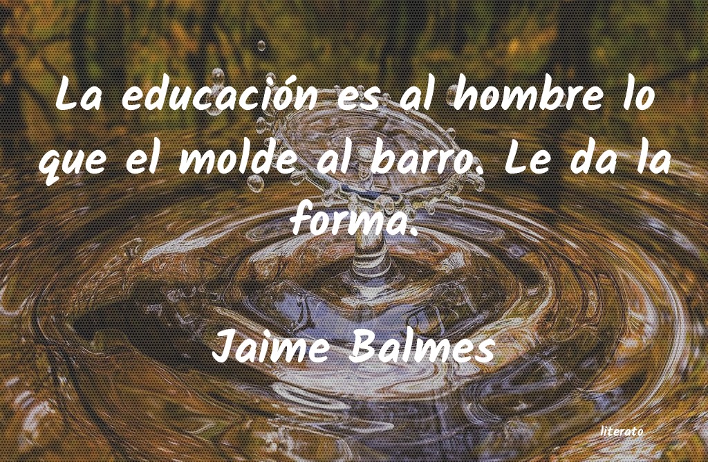 frases de Jaime Balmes