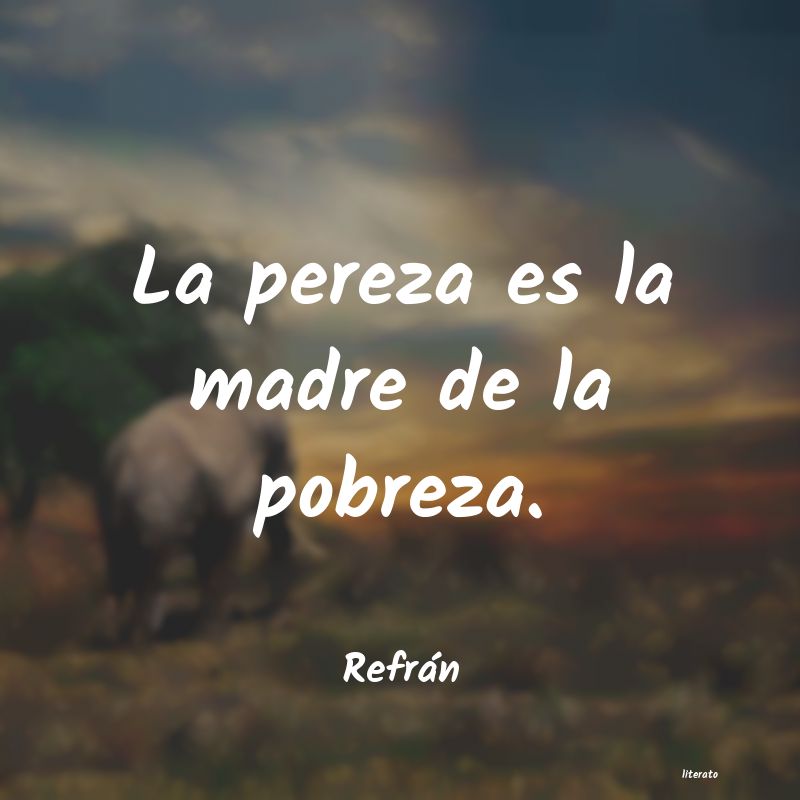 Frases de Refrán