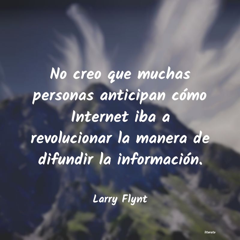 frases de Larry Flynt