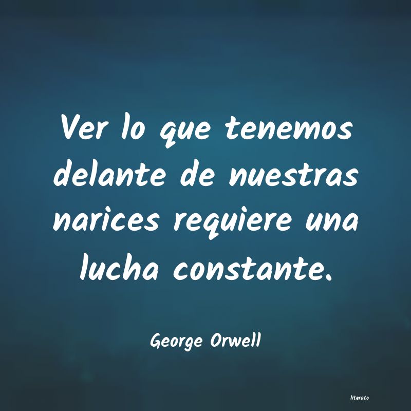 Frases de George Orwell