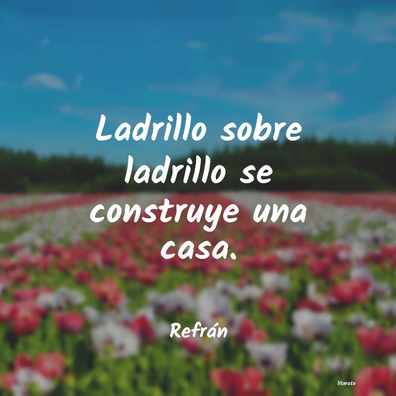 frases de Refrán
