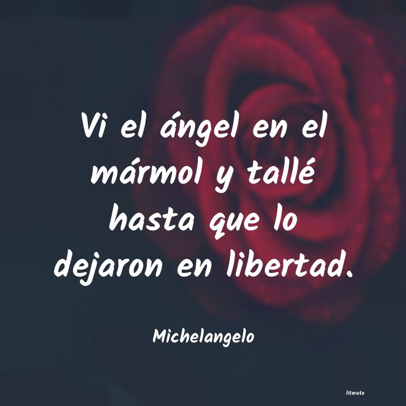 Frases de Michelangelo